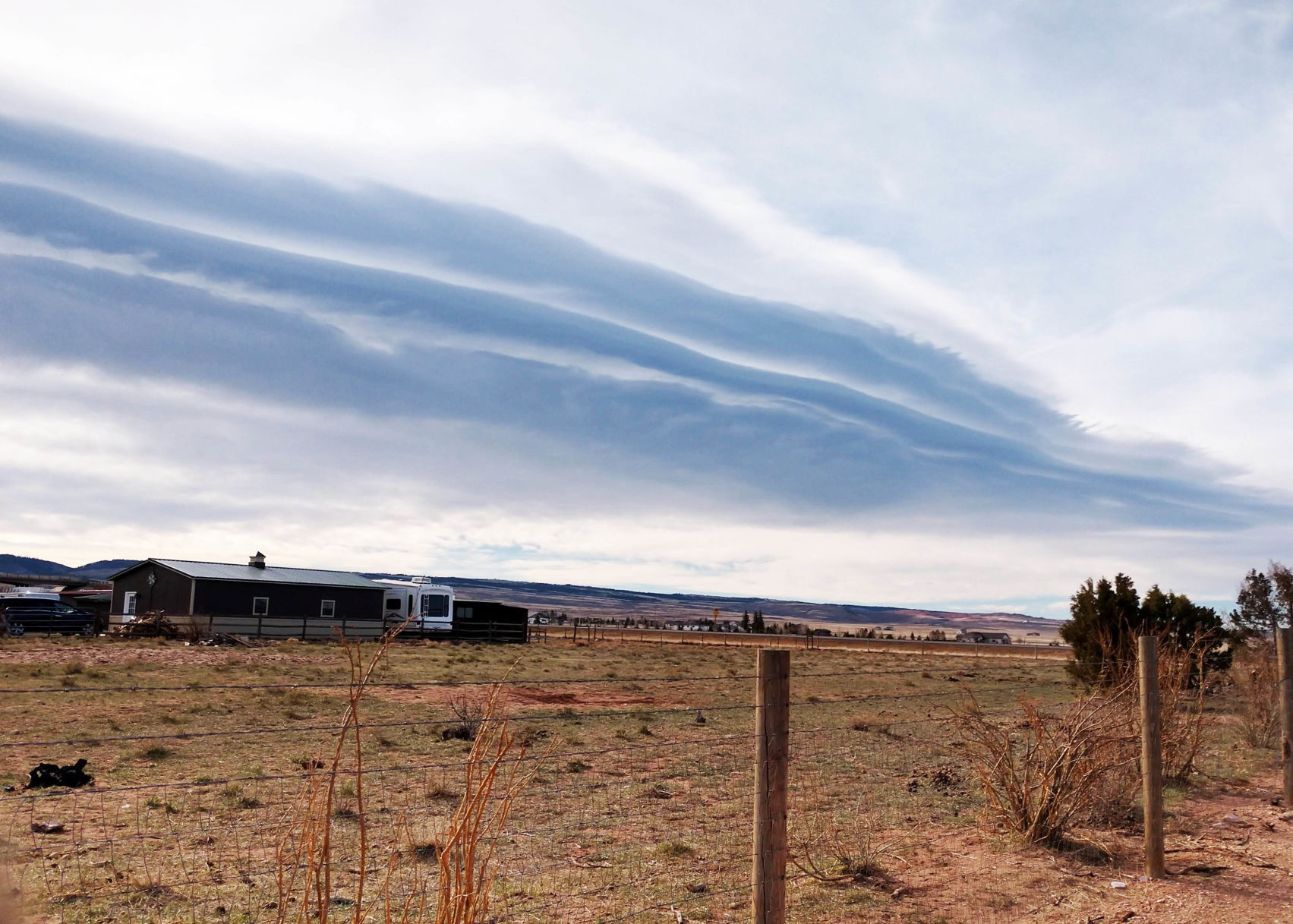 Lenticular cloud?